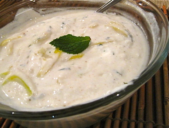 Green Mango Raita
